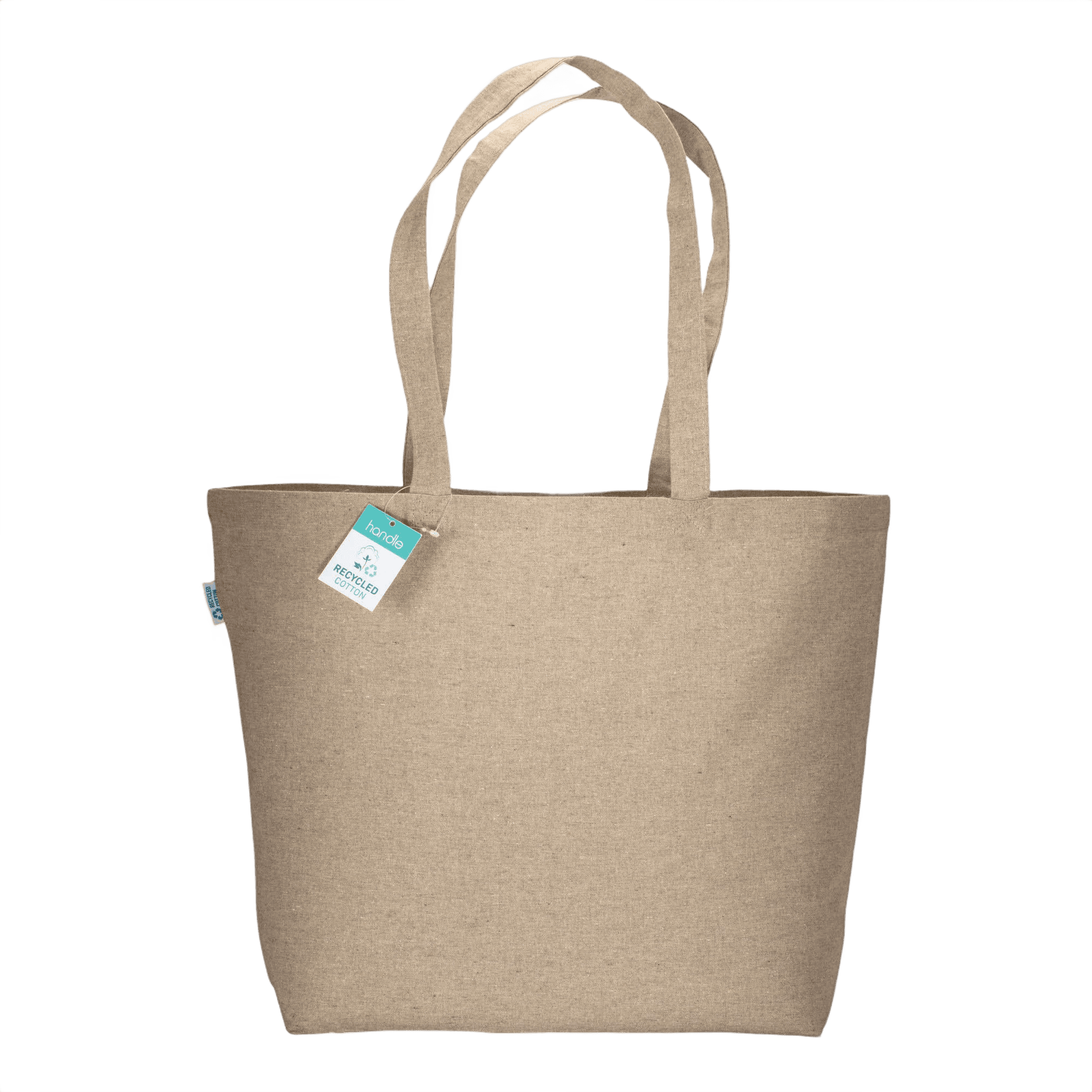 Bomullskasse Med Långa Handtag 190 g/m2