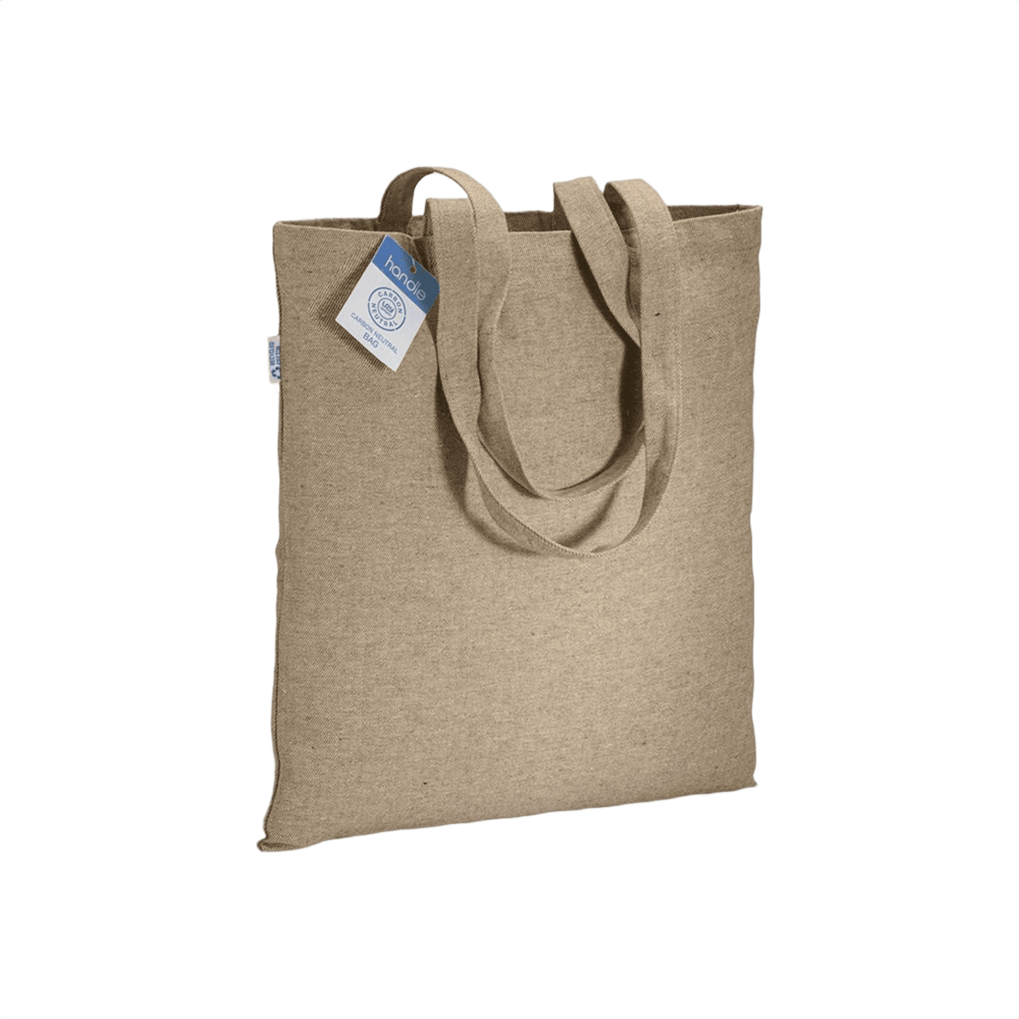 Cotton Shopping Bag With Long Handles 280 G/M2