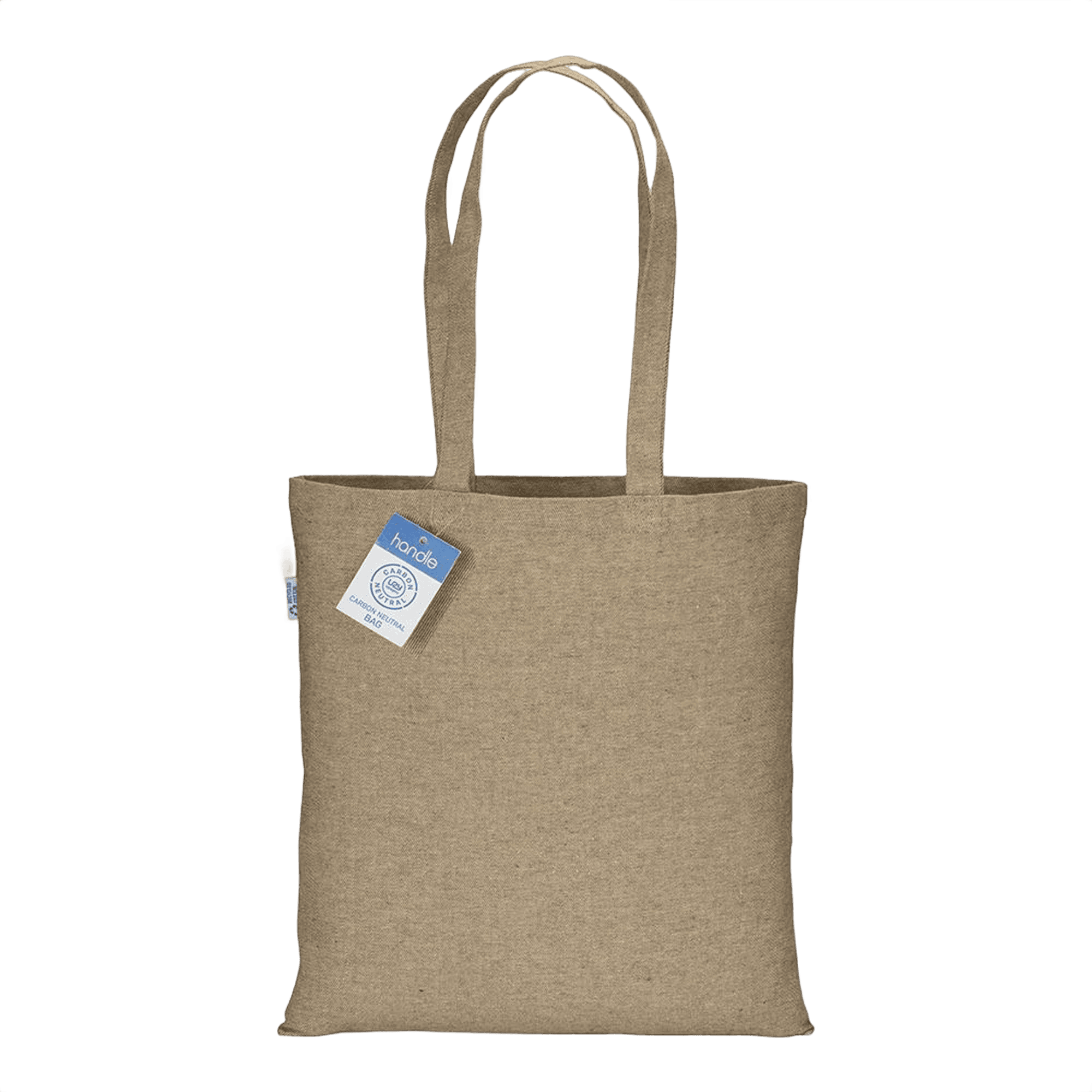 Cotton Shopping Bag With Long Handles 280 G/M2
