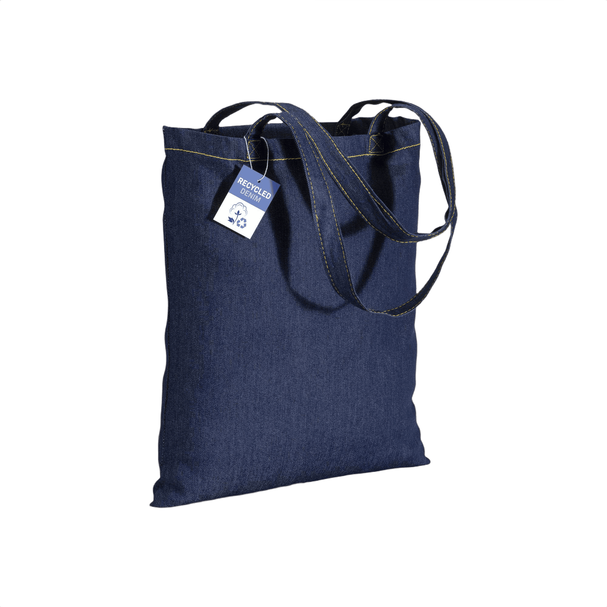 Bomull Denim Shoppingväska 80 G/m2