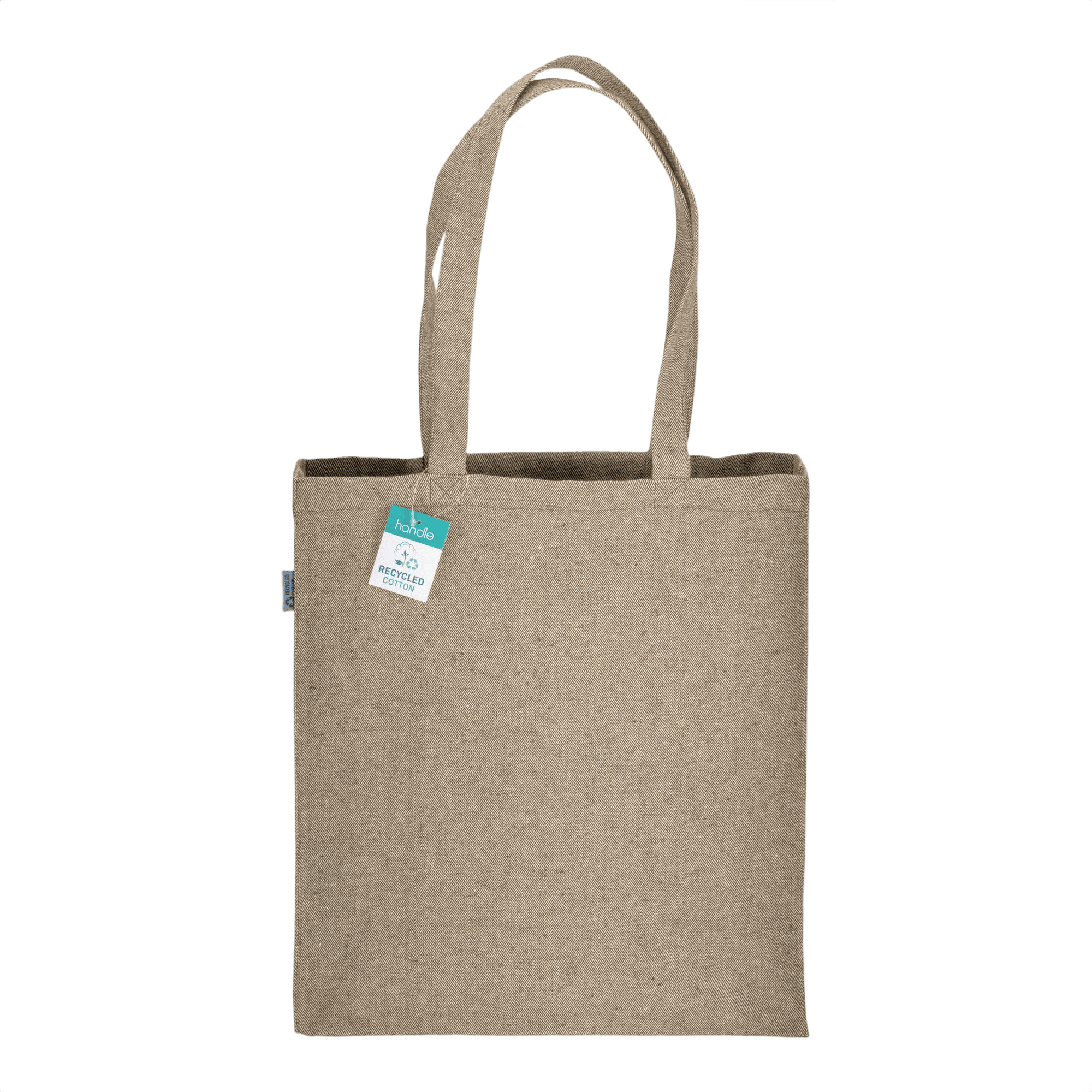 Bomull Shopping Väska Med Långa Handtag 280 g/m2