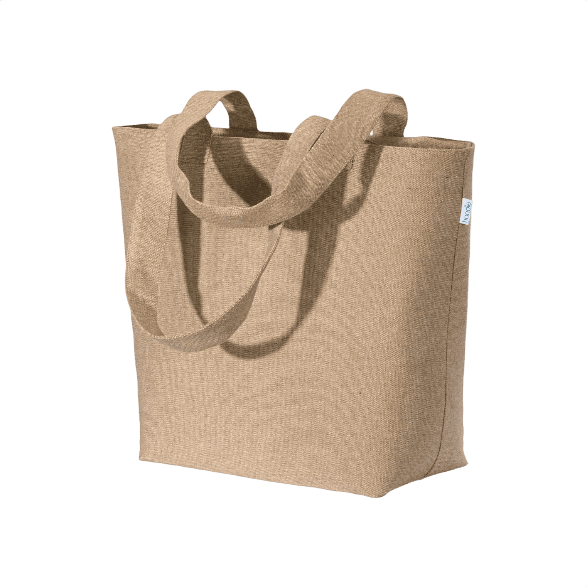 Bomullskasse med bälgbotten 280 g/m2