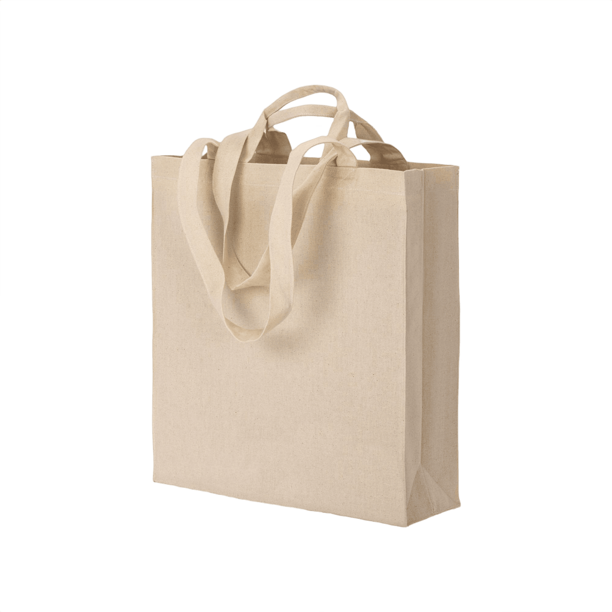 Cotton Shopper med Dubbelhandtag 220 g/m2