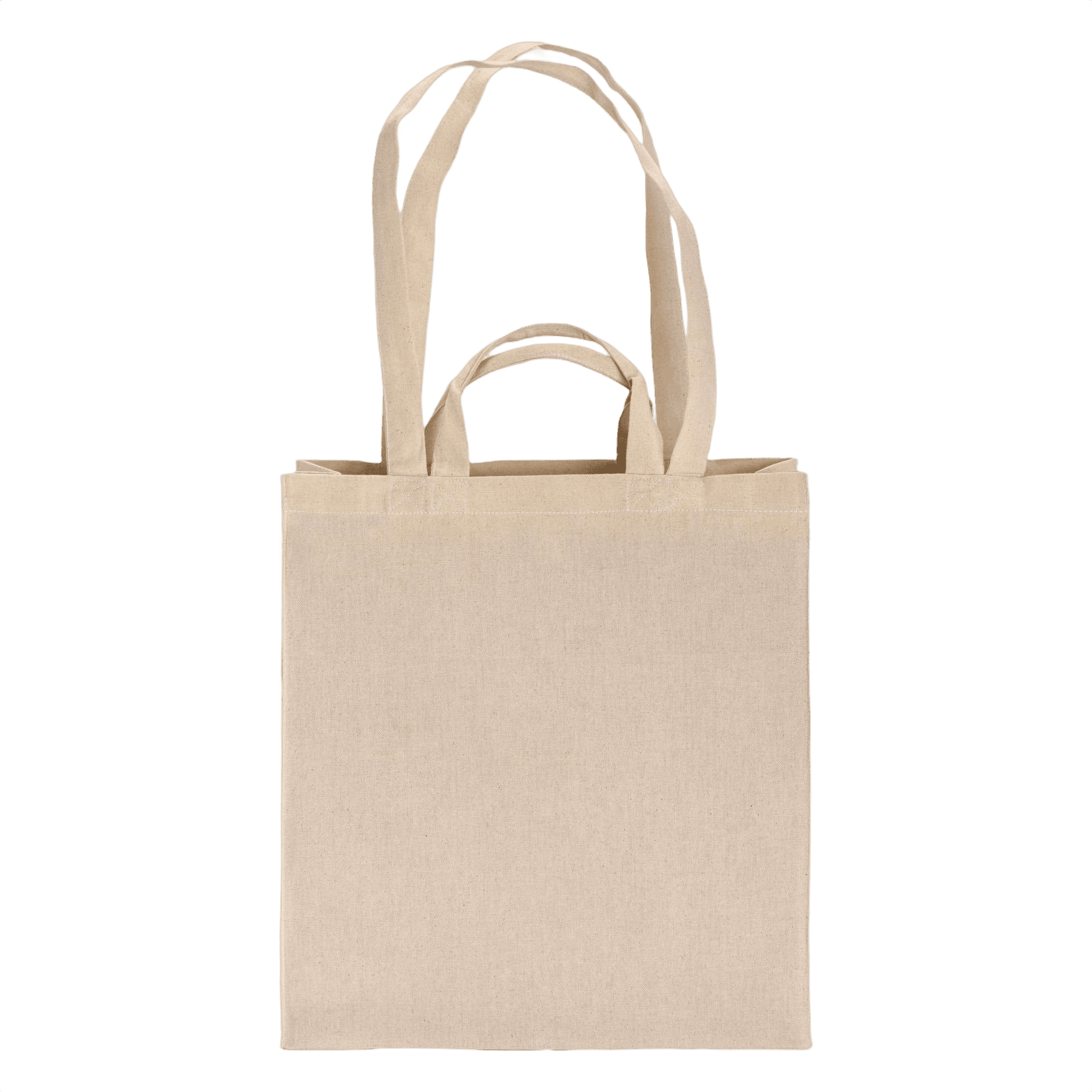 Cotton Shopper med Dubbelhandtag 220 g/m2