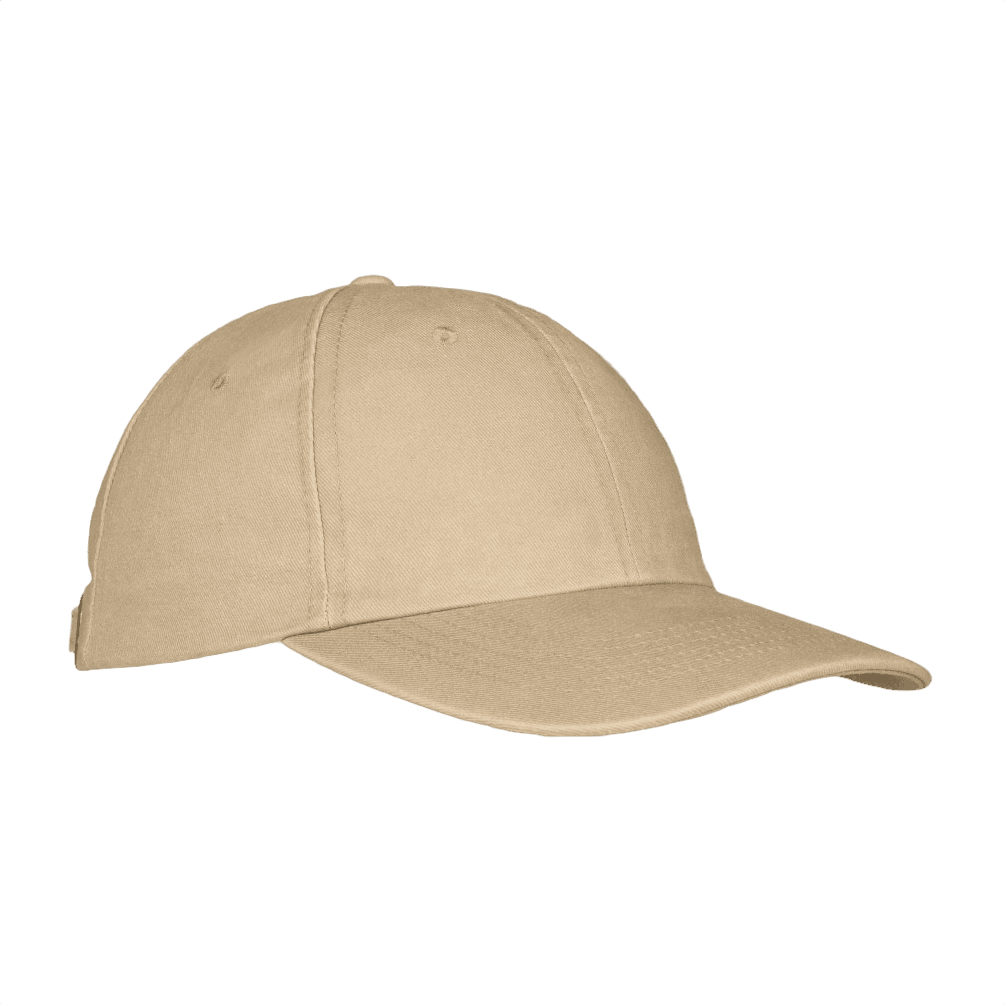 Bomull Baseballkeps 260 g/m2 6 Paneler