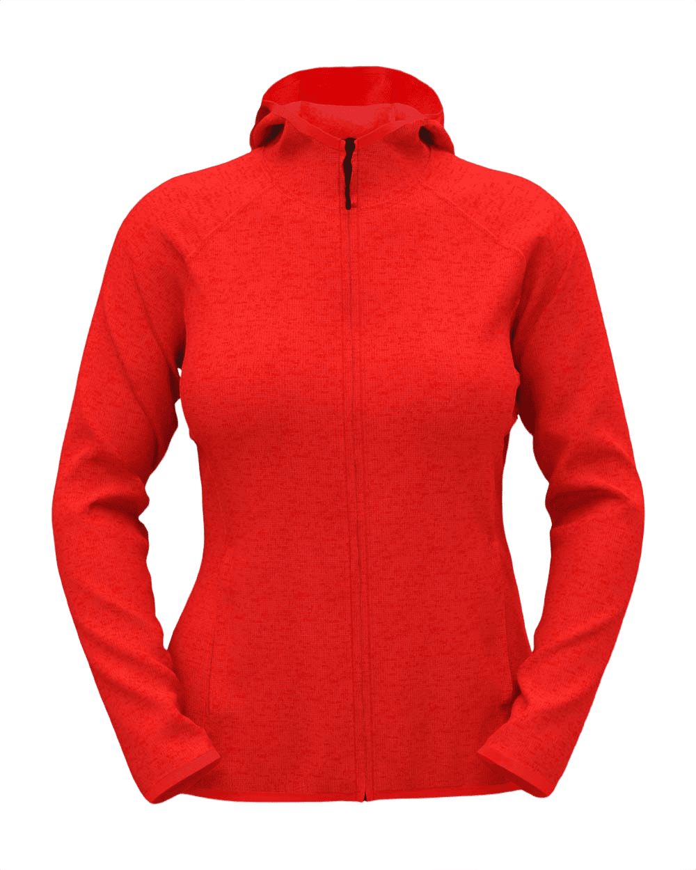 Stedman Lux Stickad Fleece Jacka med huva Dam