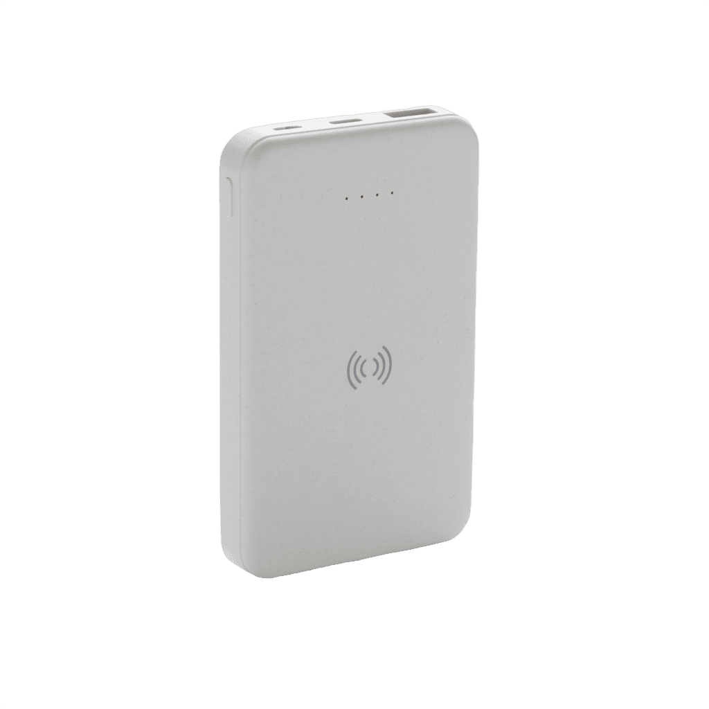 5,000 mAh trådlös powerbank